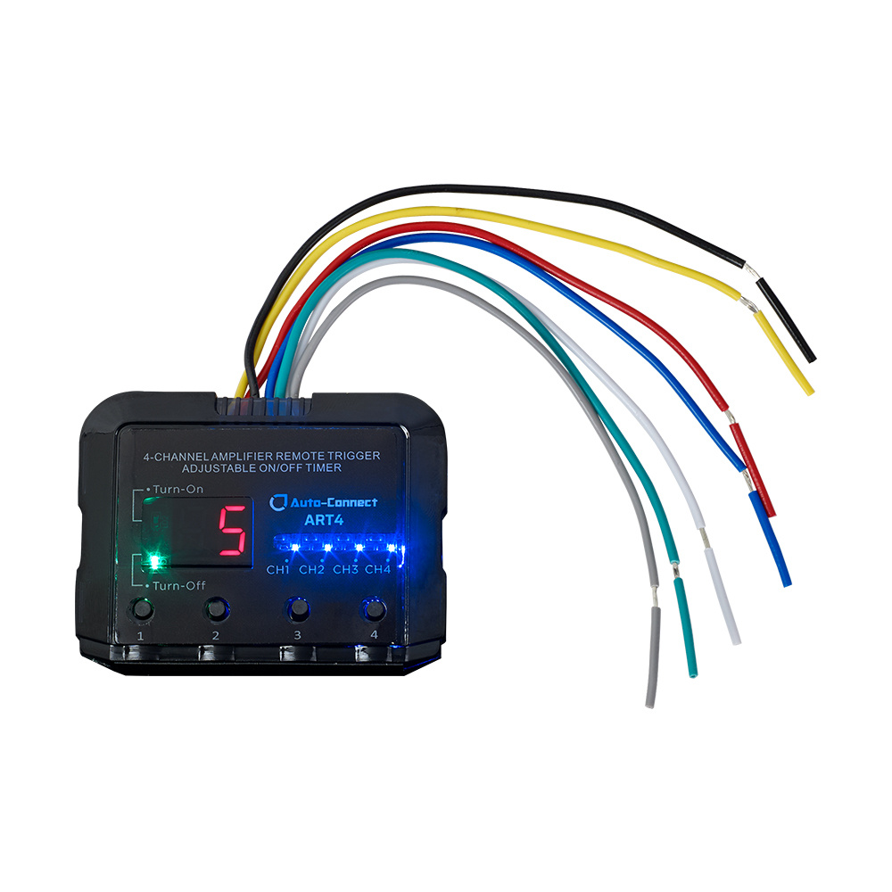 Auto-Connect ART4, ajastettu remote-rele