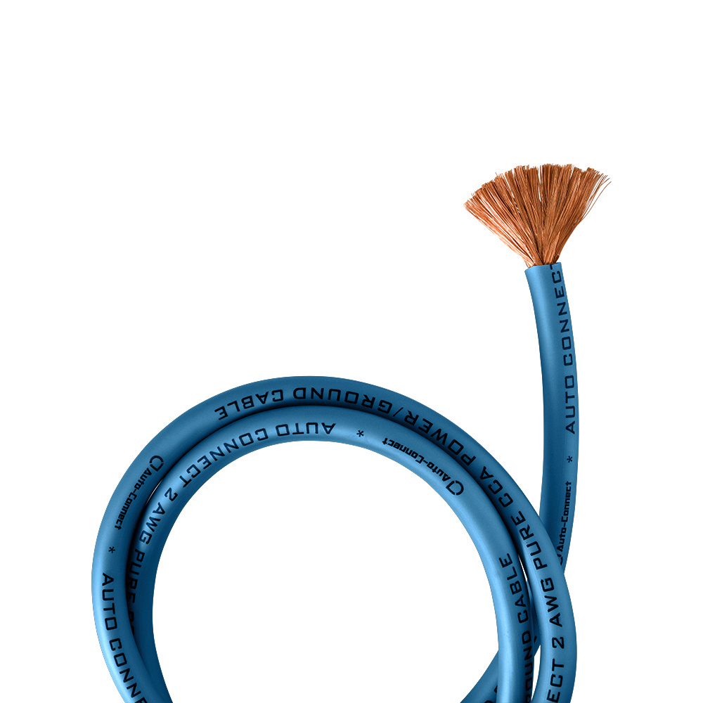 Auto-Connect CCA virtajohto 35mm², sininen