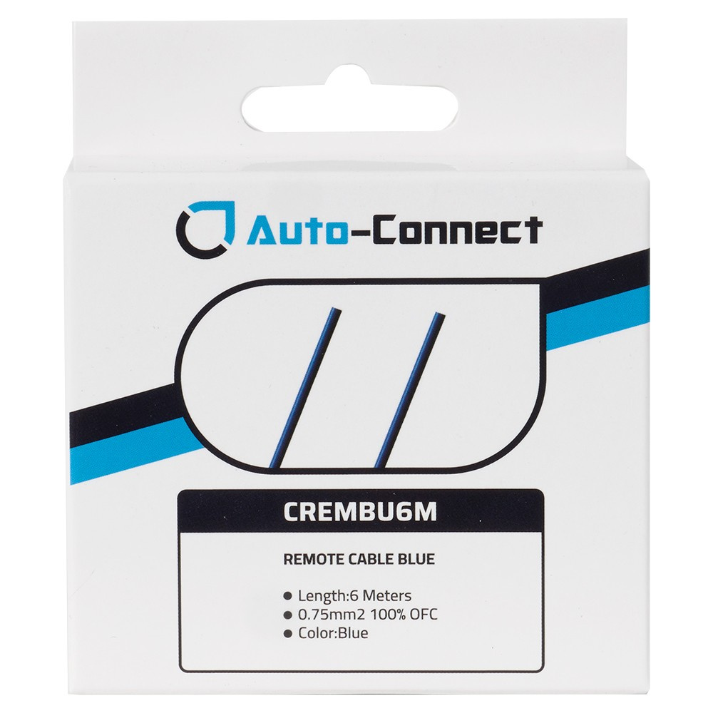 6 metrin etäkaapeli, 100% kuparia