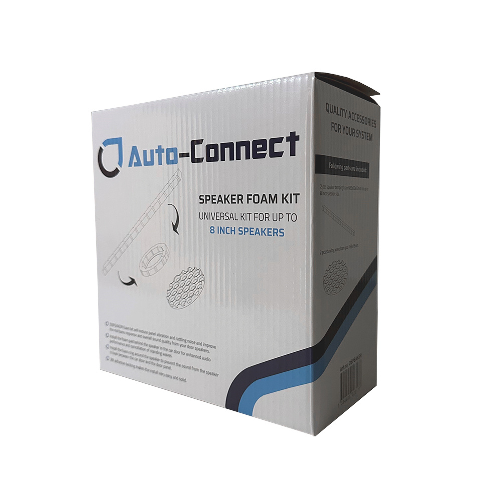 Auto-Connect kaiutinäänieristys, jopa 8 tuumaa