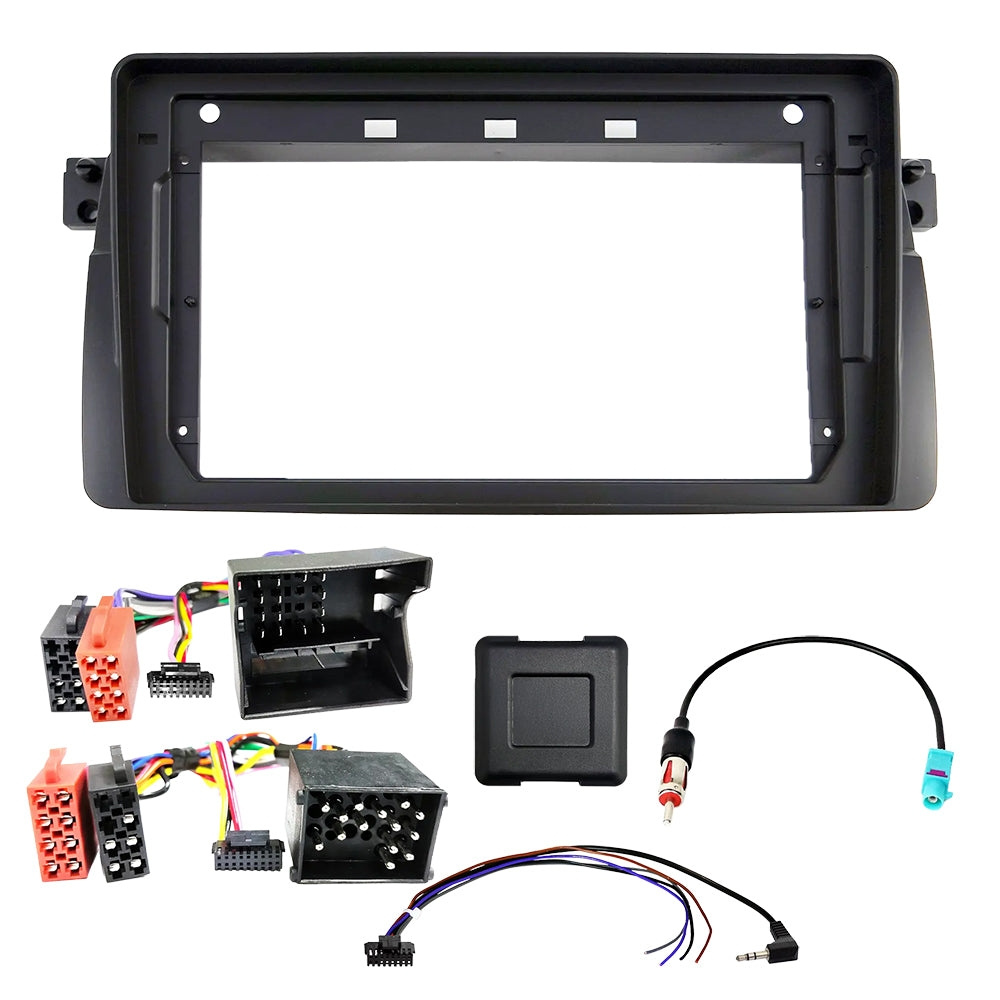Auto-Connect asennussarja 9 tuuman autosoittimelle, BMW 3-sarja E46 1998-2007