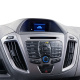 Auto-Connect asennussarja 9 tuuman autosoittimelle, Ford Transit Custom/Tourneo Custom 2012-2018, yläpuolinen alkuperäisyksikkö Auto-Connect asennussarja 9 tuuman autosoittimelle, Ford Transit Custom/Tourneo Custom 2012-2018, yläpuolinen alkuperäisyksikkö