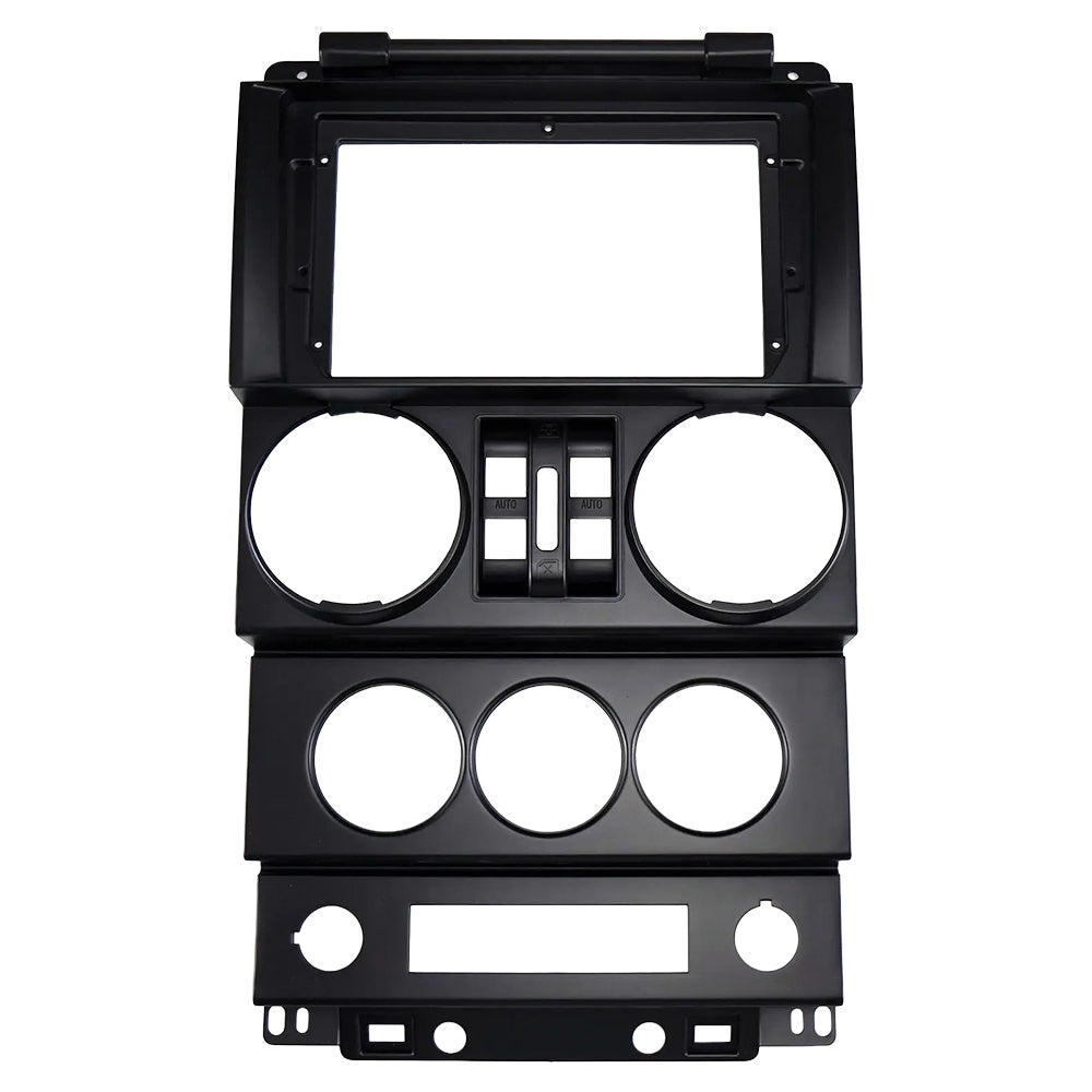 Auto-Connect asennussarja 9 tuuman autosoittimelle, Jeep Wrangler 4-ovinen 2007-2010
