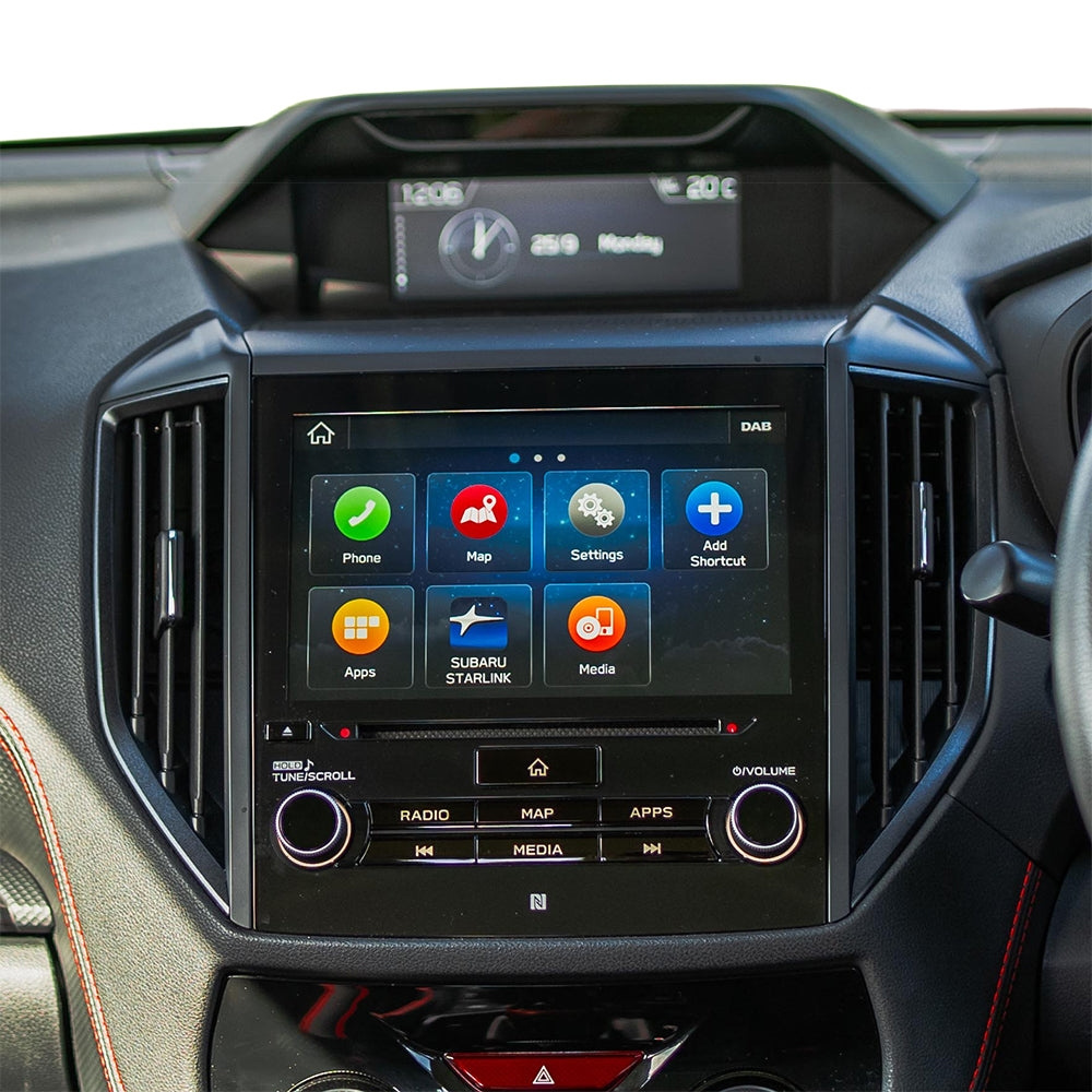 Auto-Connect asennussarja 9 tuuman autosoittimelle, Subaru Impreza ja Forester