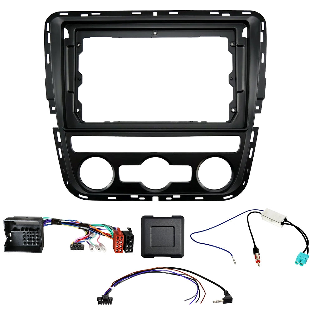 Auto-Connect asennussarja 9 tuuman autosoittimelle, Volkswagen Passat B7 2011-2015, automaatti-ilmastointi