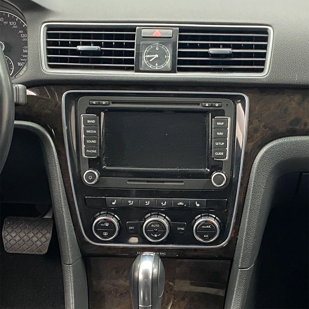 Auto-Connect asennussarja 9 tuuman autosoittimelle, Volkswagen Passat B7 2011-2015, manuaali-ilmastointi