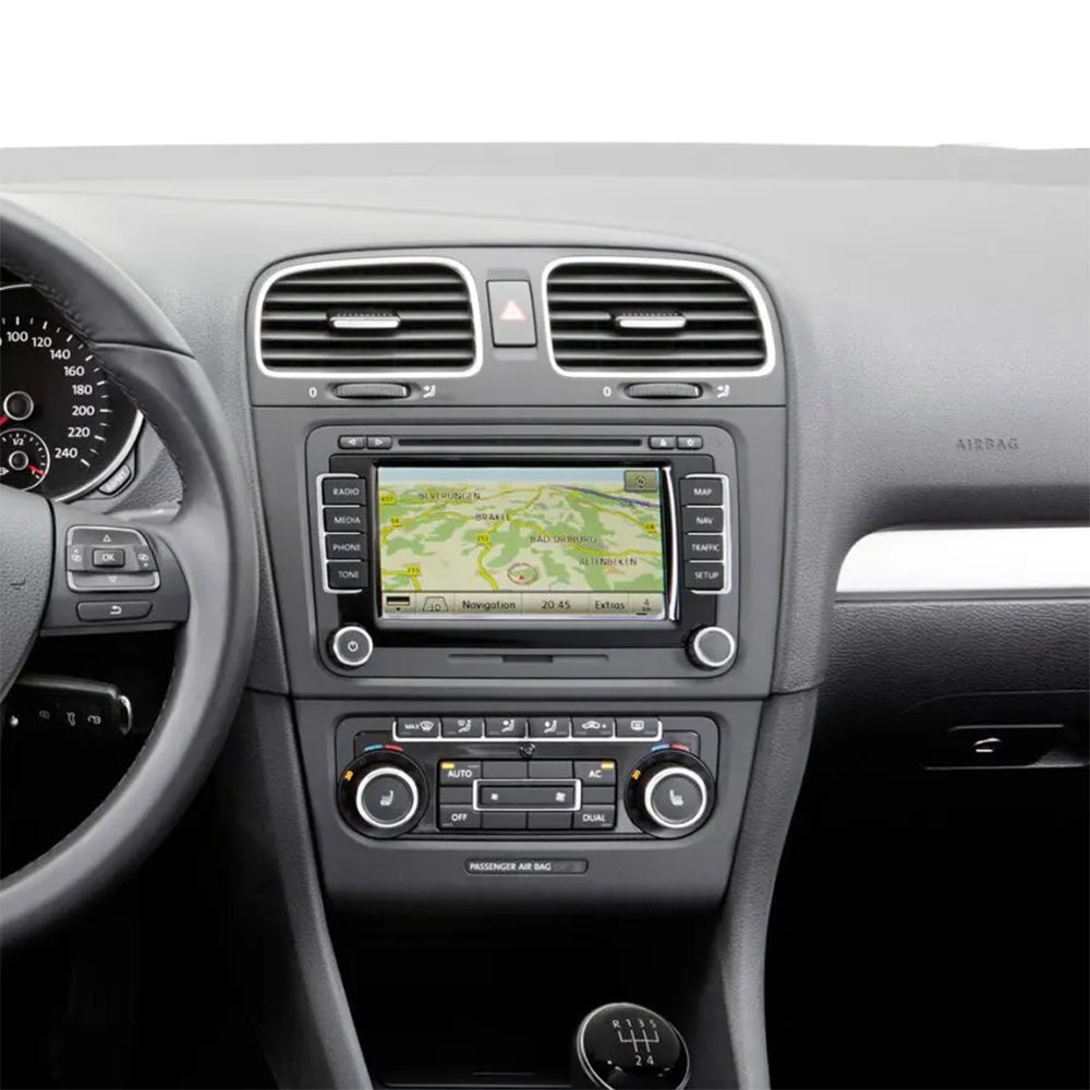 Auto-Connect asennussarja 9 tuuman autosoittimelle, Volkswagen Golf Mk6 2009-2013