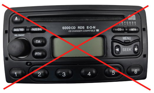 ISO-Kontakti Ford 1993-2008, Mazda