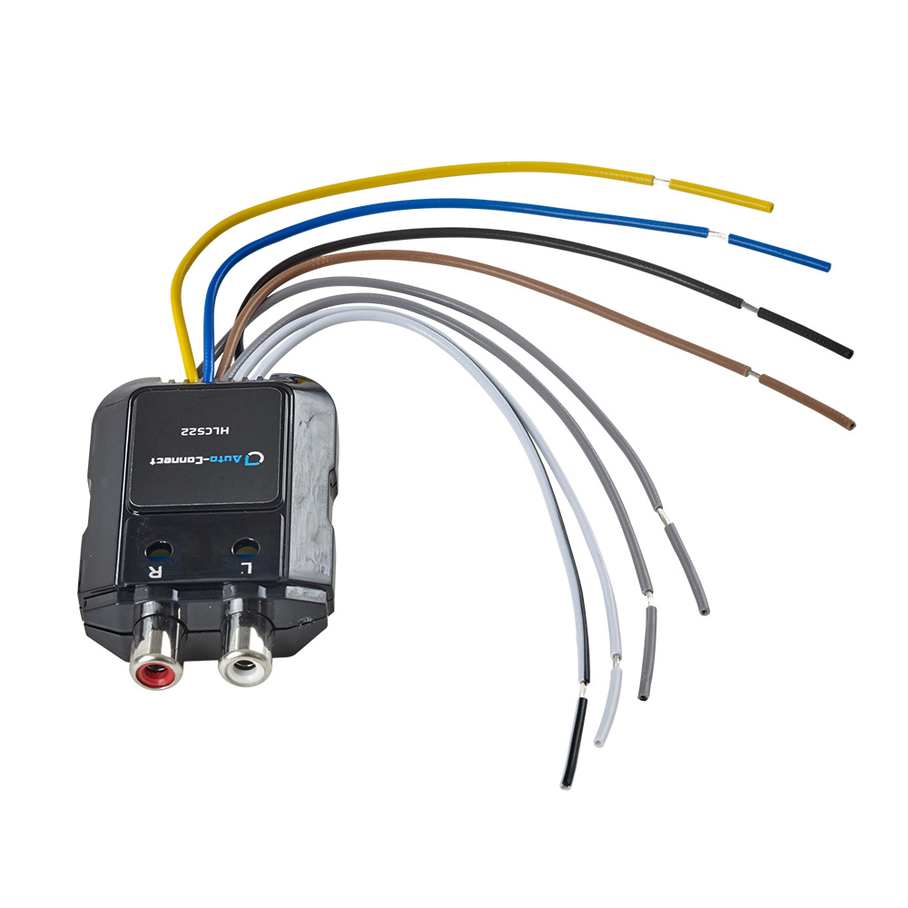 Auto-Connect HLCS22 2-kanavainen korkea/matala-tason muunnin