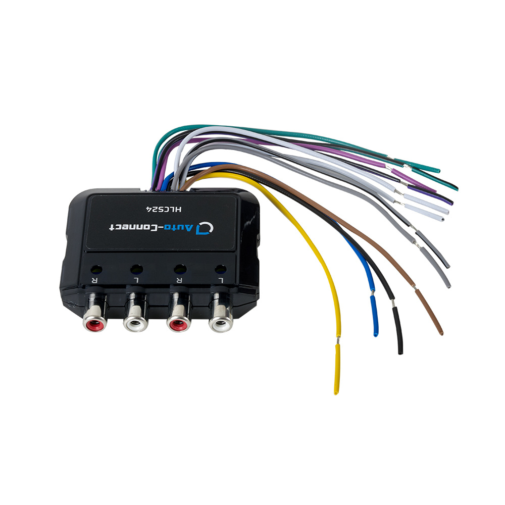Auto-Connect HLCS24 4-kanavainen korkea/matala-tason muunnin