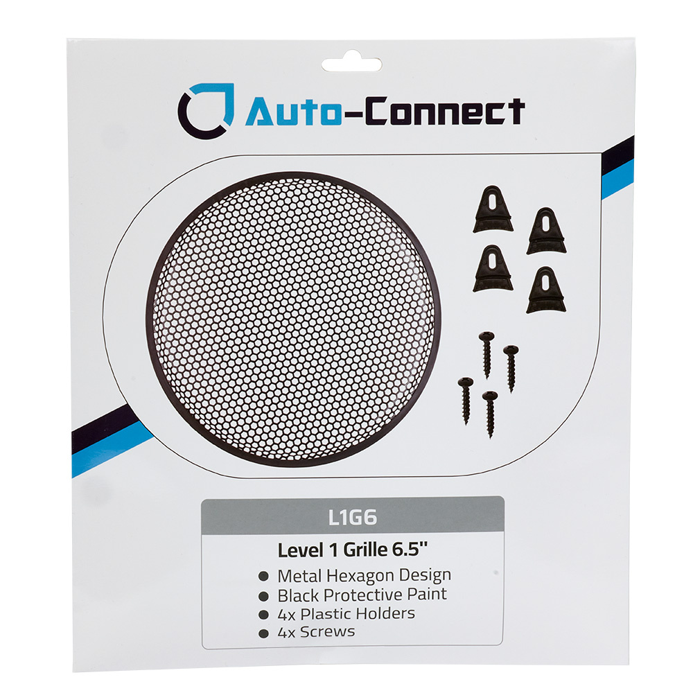 Auto-Connect Hexagon kaiutinsuoja, 6.5 tuumaa