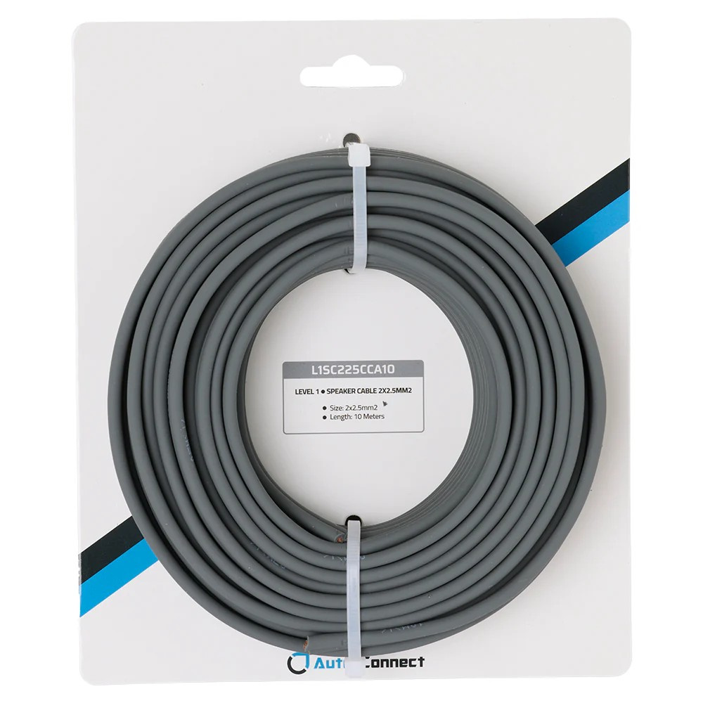 Auto-Connect CCA-kaiutinkaapeli 2x2.5 mm², 10 metriä