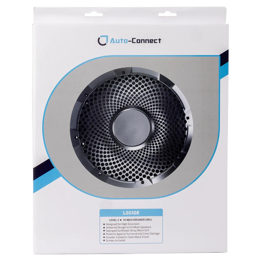Auto-Connect L2G10E High Excursion Grill, 10 tuuman kaiutinsäleikkö