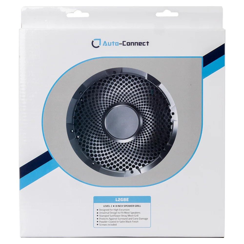 Auto-Connect L2G8E High Excursion Grill, 8 tuuman kaiutinsäleikkö