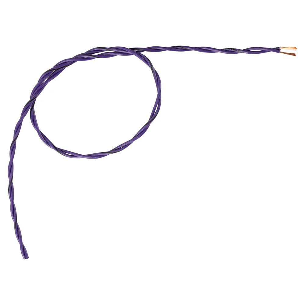 Auto-Connect kierretty kaiutinkaapeli 2x0.8mm² liila, hinta metriä kohti