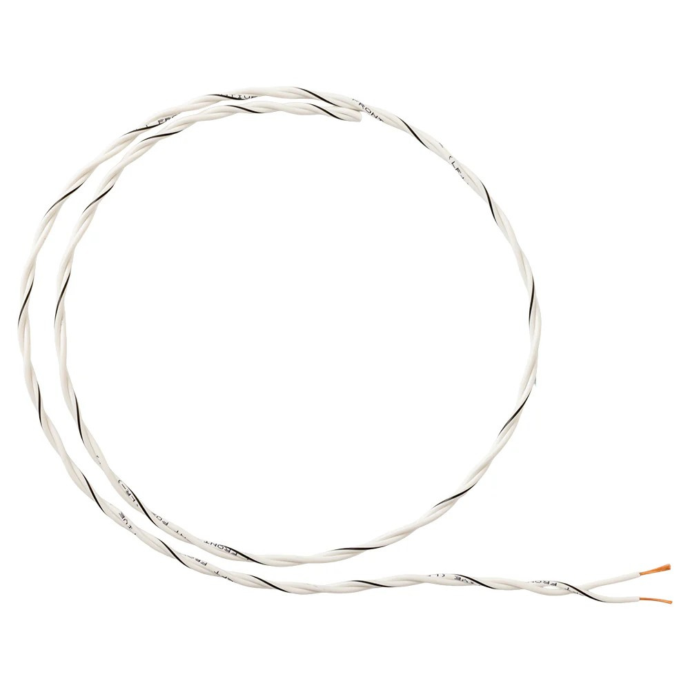 Auto-Connect kierretty kaiutinkaapeli 2x0.8mm² valkoinen, hinta per metri