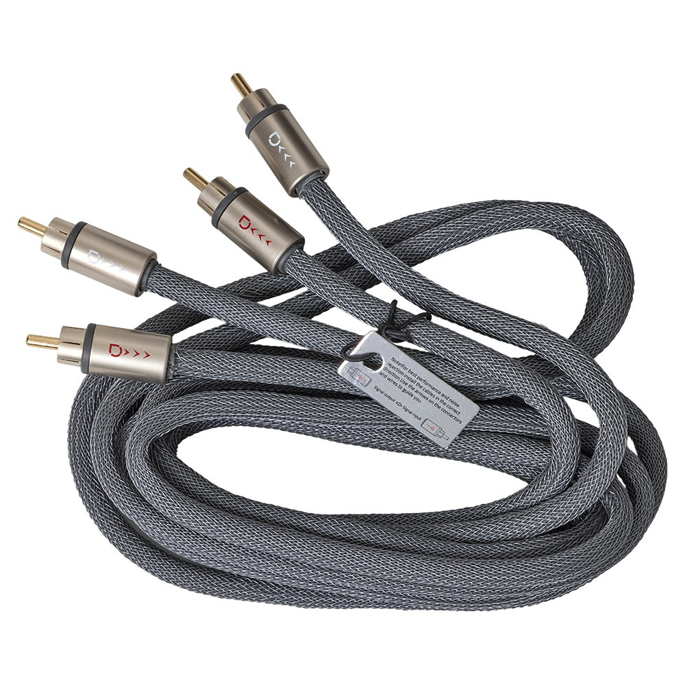 Auto-Connect kierretty RCA-kaapeli 1.5 metriä, Level 3