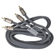 Auto-Connect kierretty RCA-kaapeli 1.5 metriä, Level 3 Auto-Connect kierretty RCA-kaapeli 1.5 metriä, Level 3
