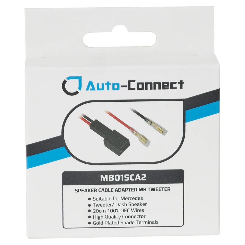 Auto-Connect kaiutinliittimet uudempiin Mercedes-autoihin