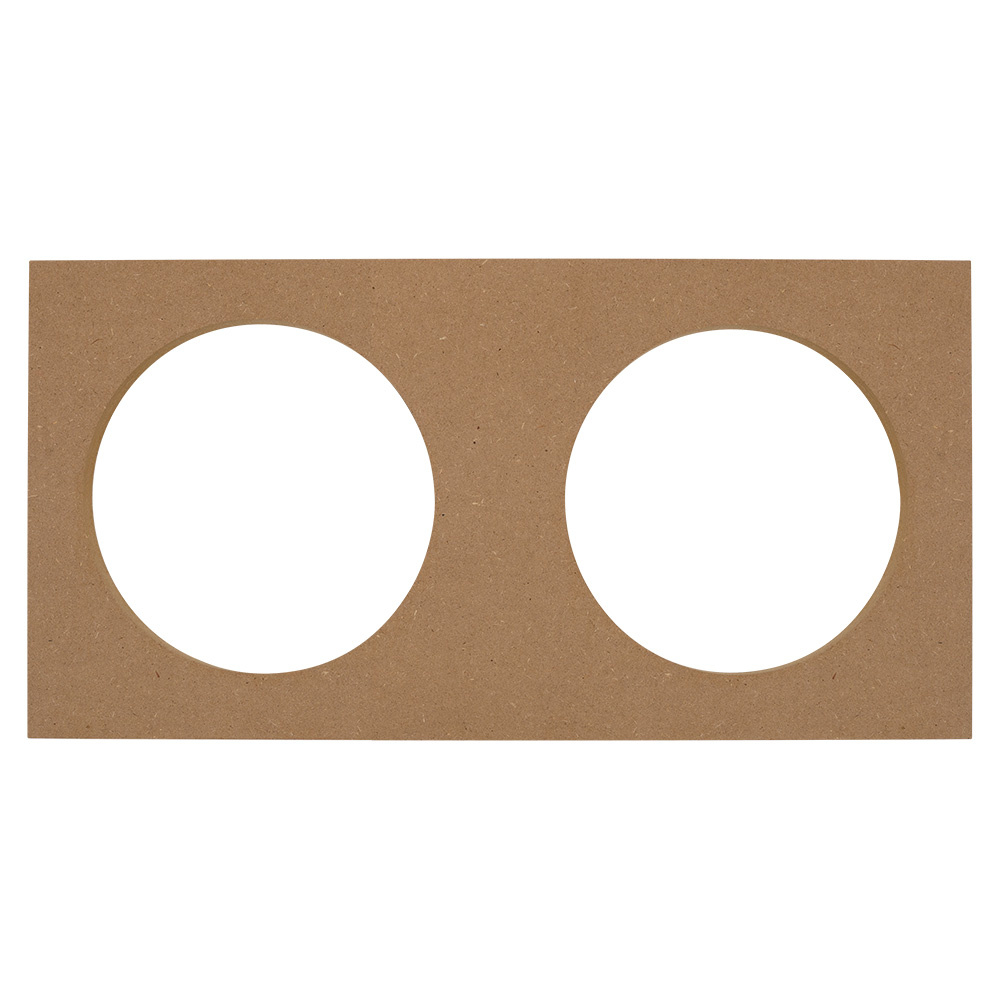 MDF-asennuslevy, 2x6.5 tuumaa