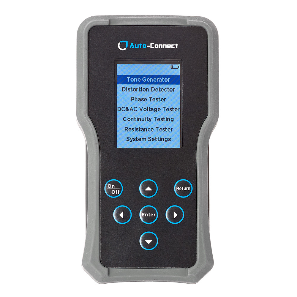 Auto-Connect MFAST, kaapeleiden ja äänen testaus- ja mittaustyökalu