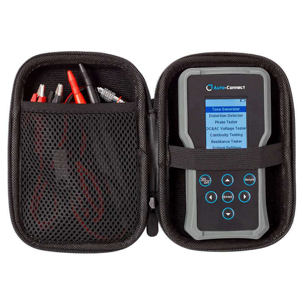 Auto-Connect MFAST, kaapeleiden ja äänen testaus- ja mittaustyökalu