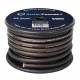 Auto-Connect musta virtakaapeli OFC 53.7mm², metritavara Auto-Connect musta virtakaapeli OFC 53.7mm², metritavara