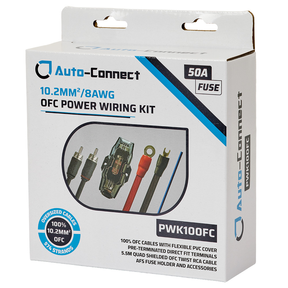 Auto-Connect OFC kaapelisarja, 10.2mm²