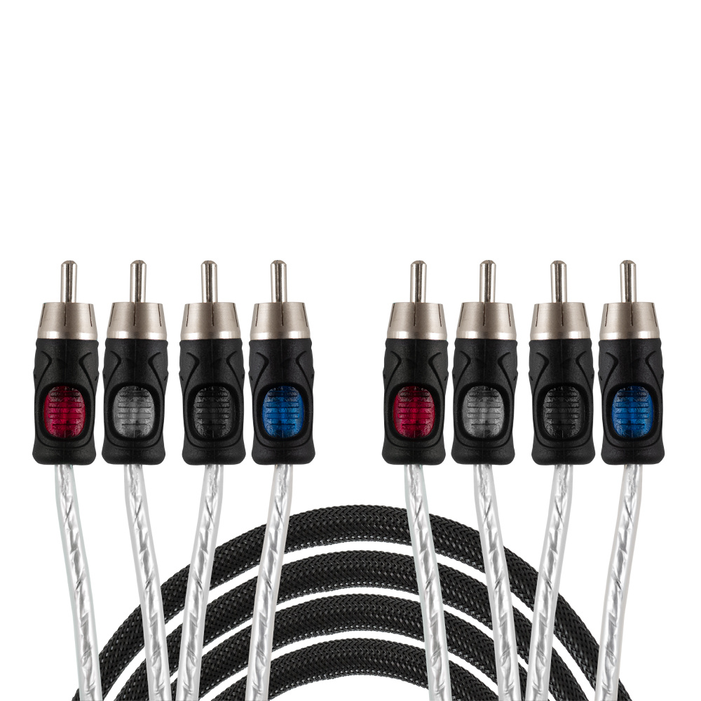 Auto-Connect 4-kanavainen matala kaapeli 5.5 metriä, Level 3