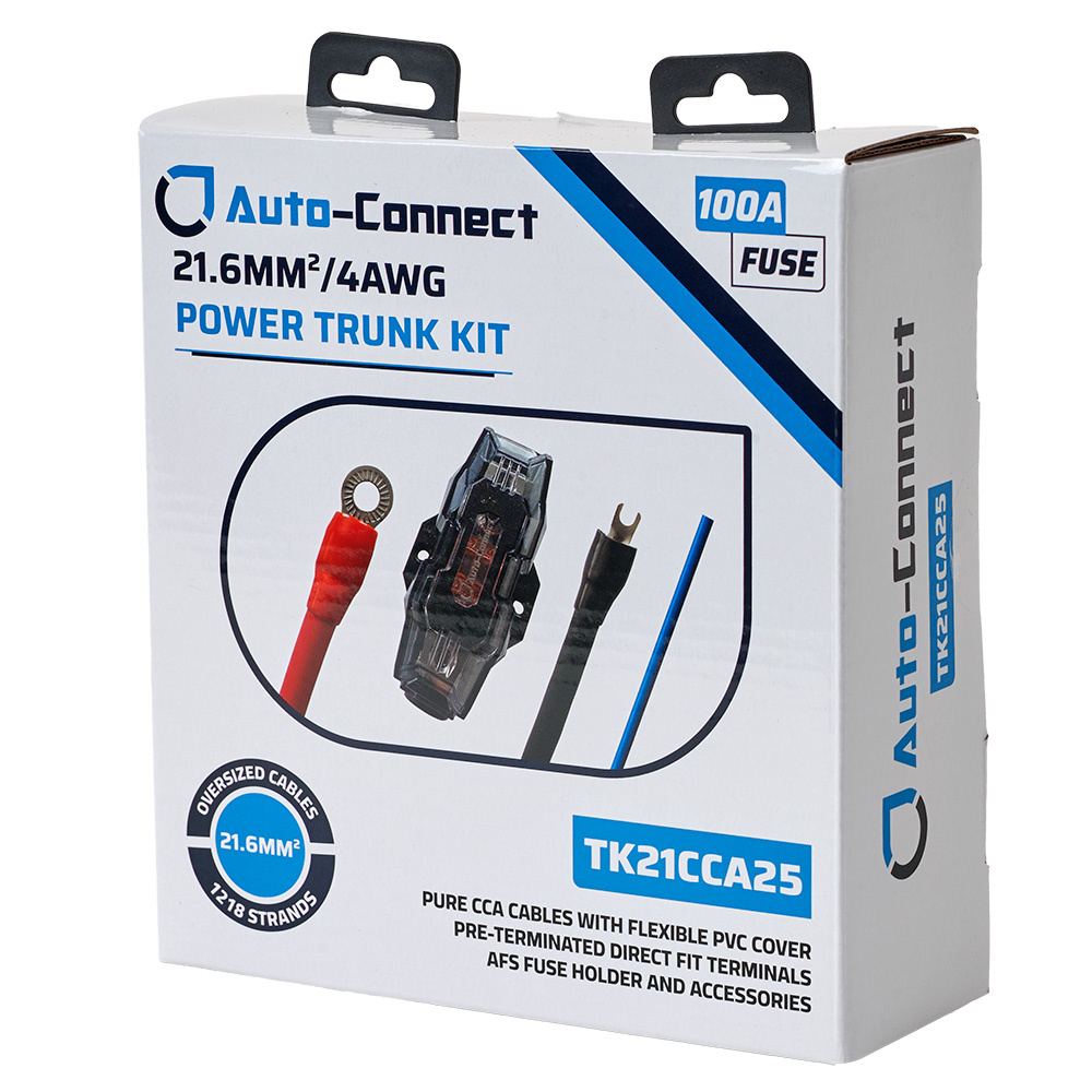 Auto-Connect CCA Trunk kabelkit 21mm², 2.5 metriä