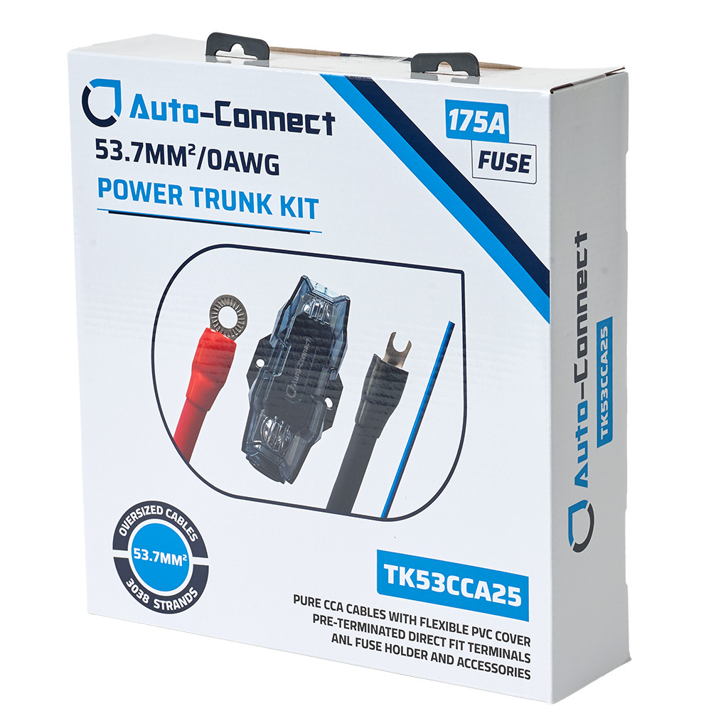 Auto-Connect CCA Trunk kabelkit 53mm², 2.5 metriä