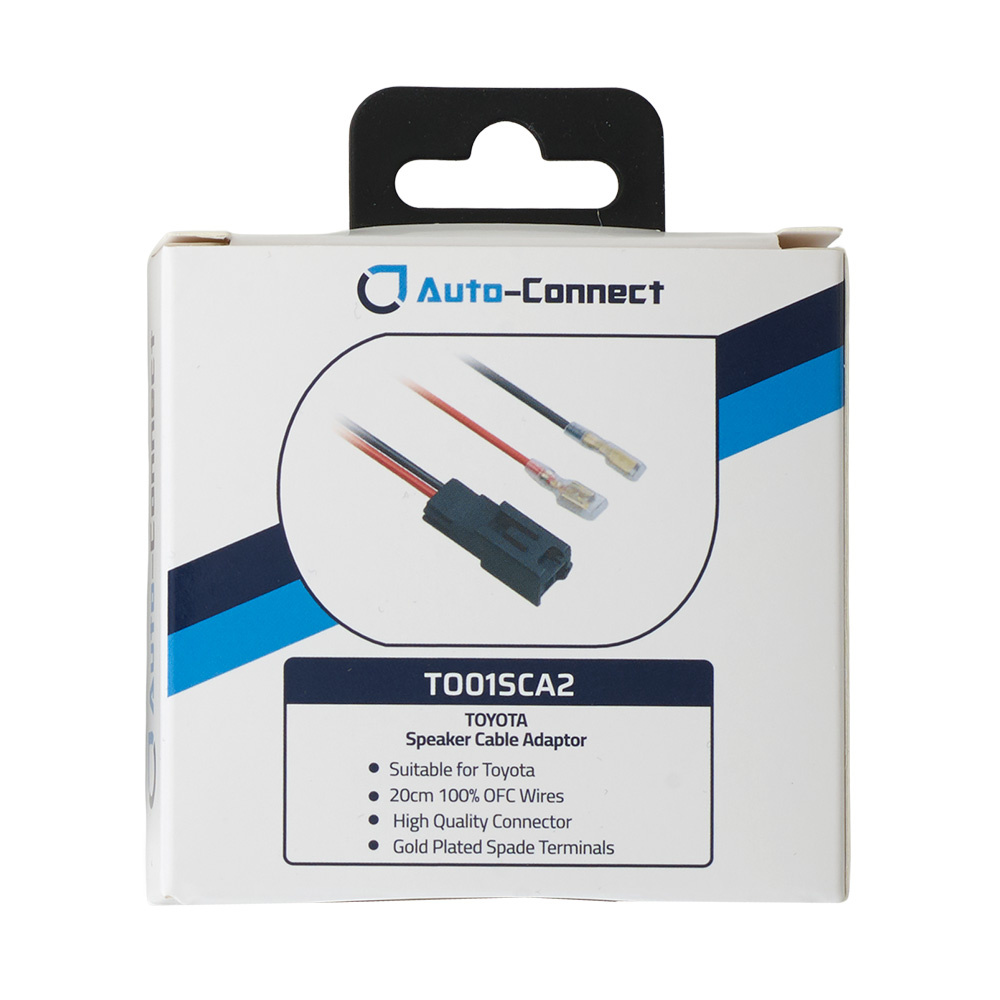 Auto-Connect kaiutinliitin uudempaan Toyota, pari