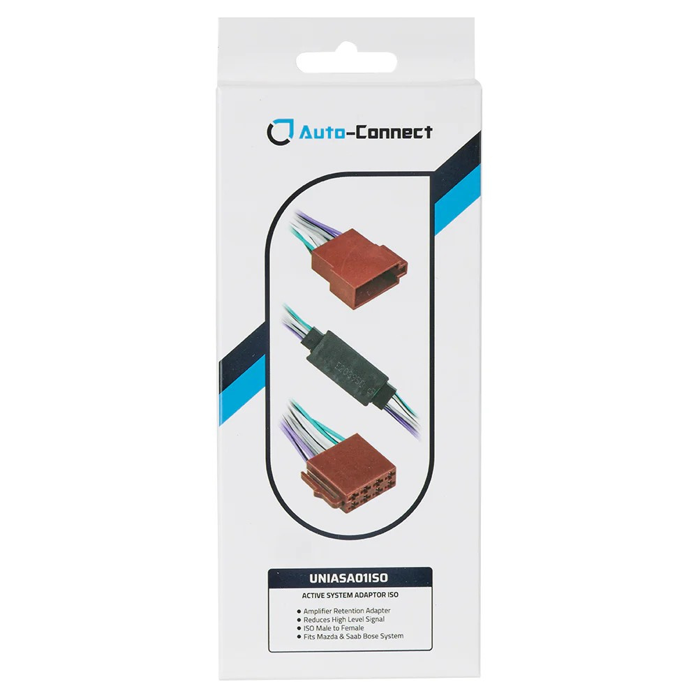 Auto-Connect UNIASA01ISO, tasonalentaja autoille, joissa on alkuperäisvahvistin
