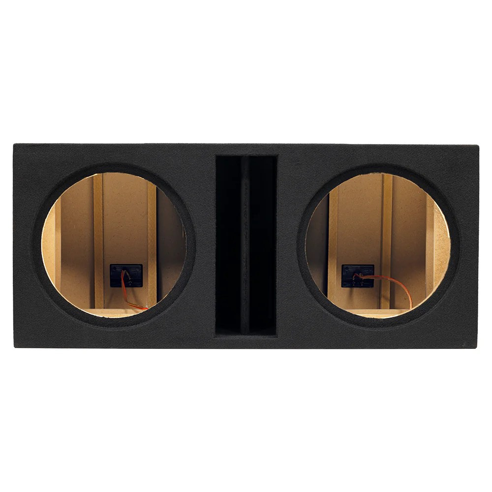 Auto-Connect yhdistäminen 2x12 tuuman bassokotelolle, jossa on pienemmät korit