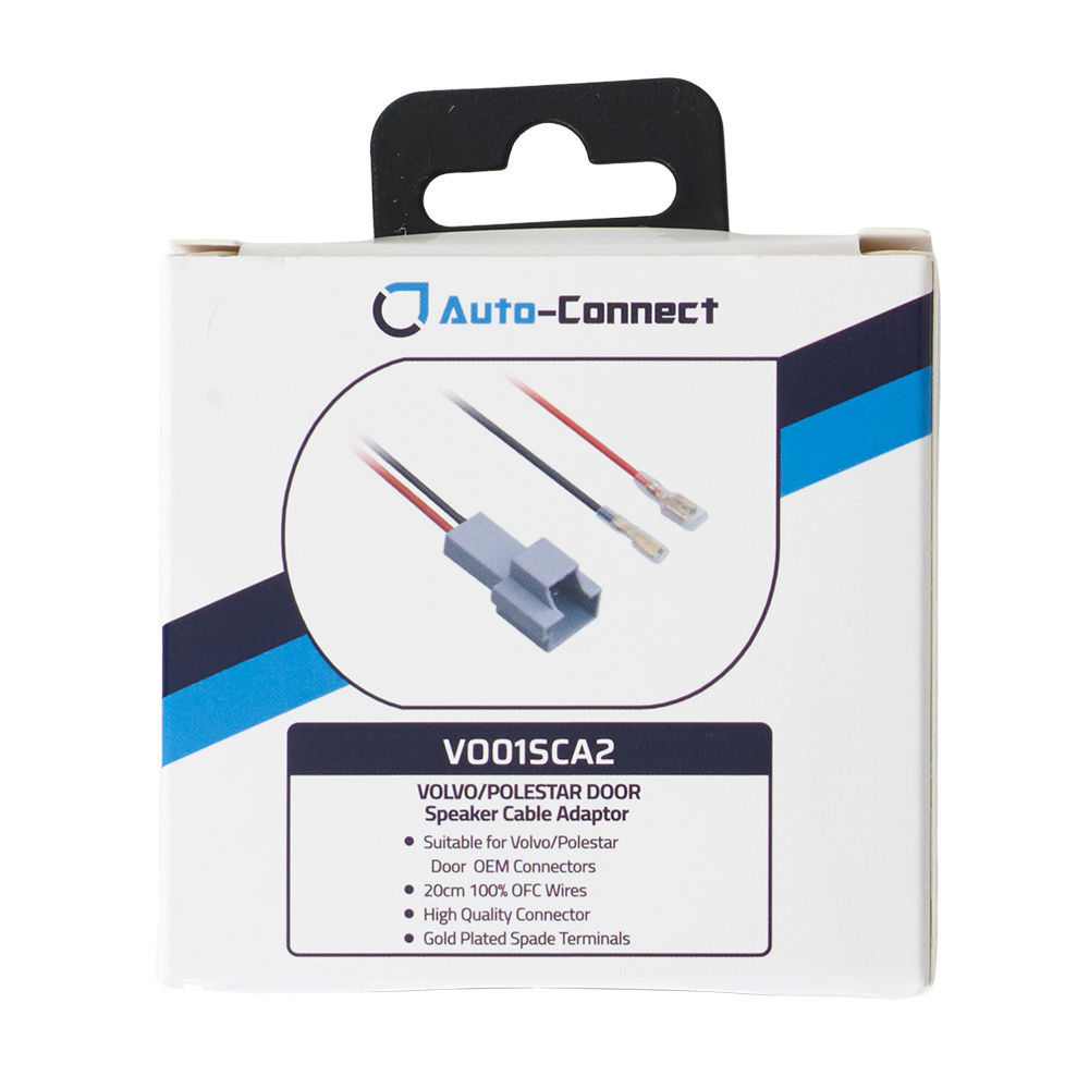 Auto-Connect kaiutinliittimet oviin Volvo/Polestar, pari