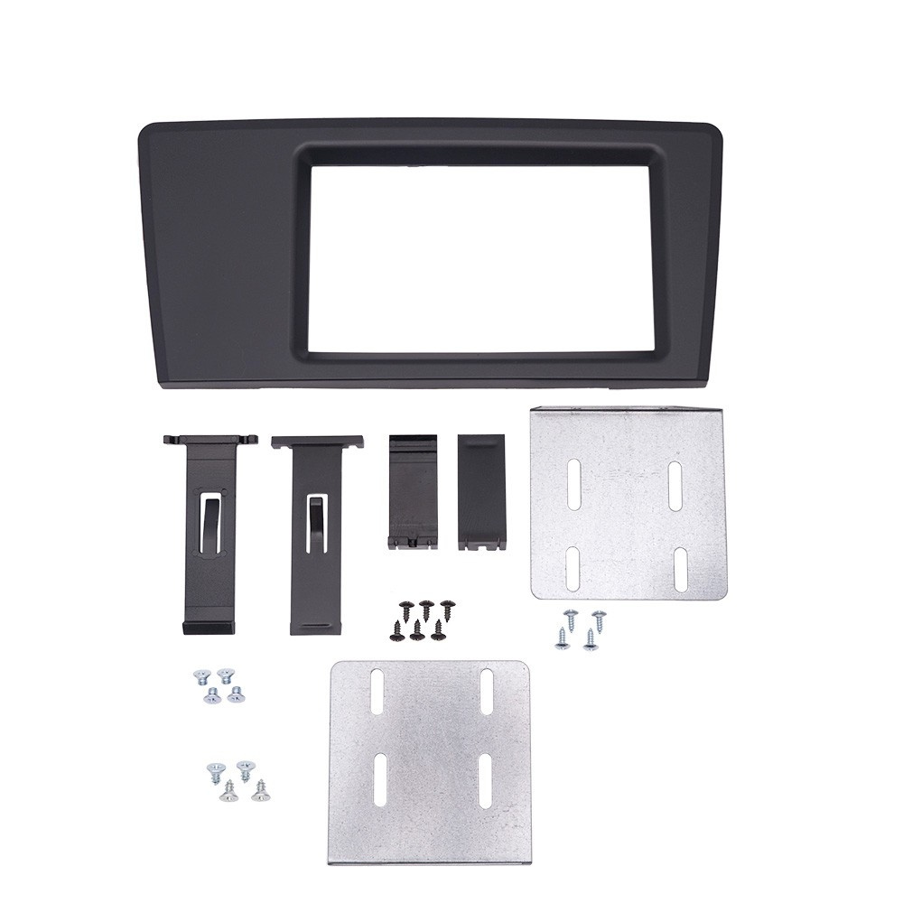 Asennuskehys 2-DIN Volvo V70/S60 2000-2004, tummanharmaa