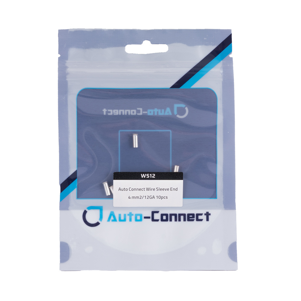 Auto-Connect 10-pack kaapelihylsyjä, 4mm²-kaapeli