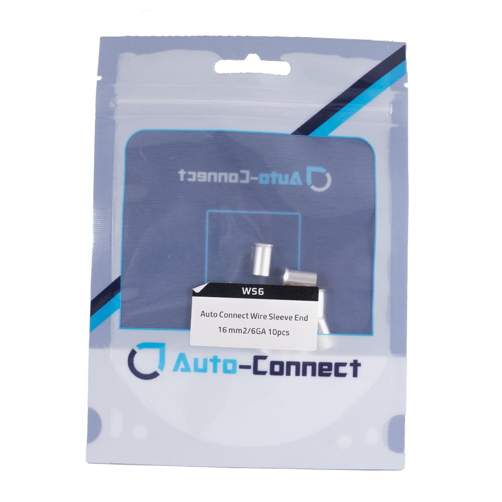Auto-Connect 10-pack kaapelihylsyjä, 16mm²-kaapeli