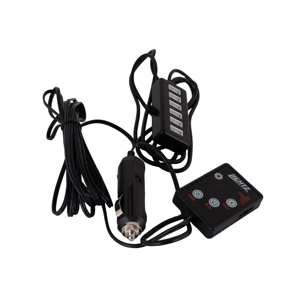 Lightz 4x12” LED-interiörbelysning, flerfärg