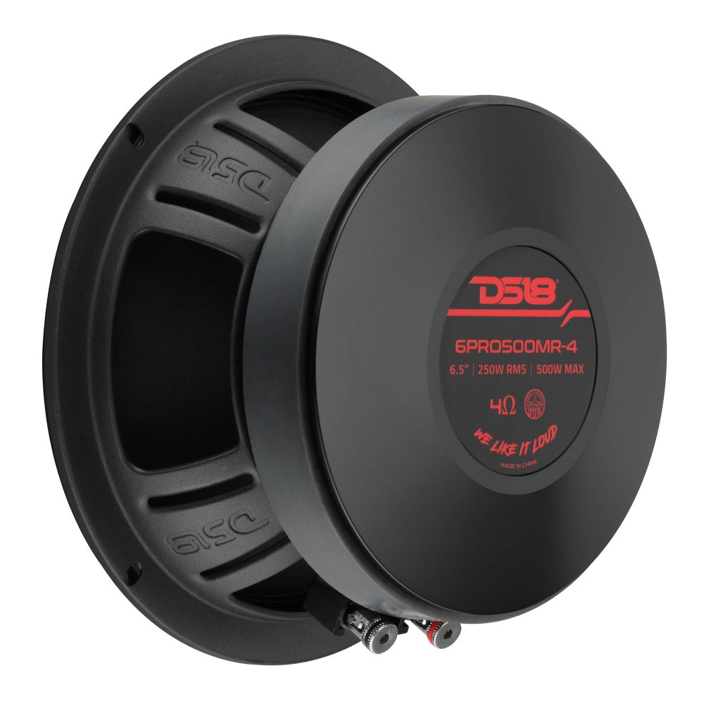 DS18 6PRO500MR-4 6.5 tuuman midbass/keskiäänialue, kpl