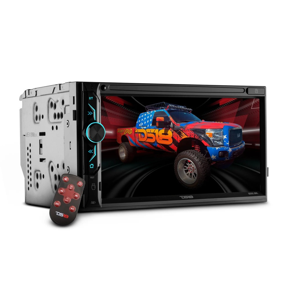 DS18 DDX6.9, autostereo CD/DVD:llä, Bluetoothilla ja USB:llä