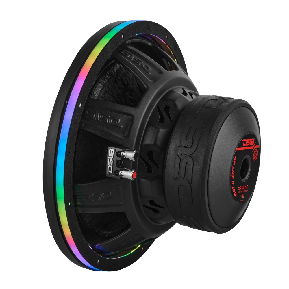DS18 DLRING12, 12 tuuman digitaalinen RGB LED-rengas kaiuttimille/bassoille