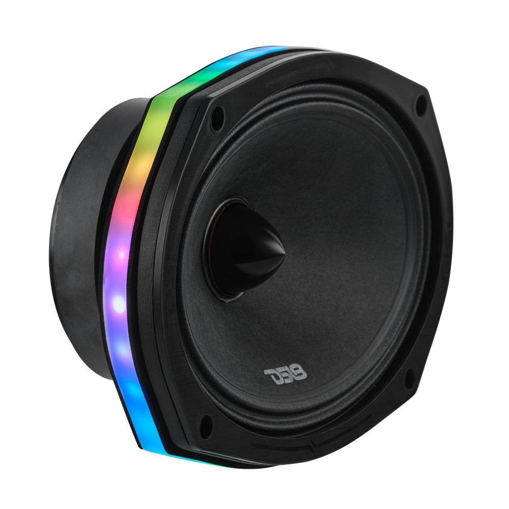 DS18 DLRING69, 6x9 tuuman digitaalinen RGB LED-rengas kaiuttimille/bassoille