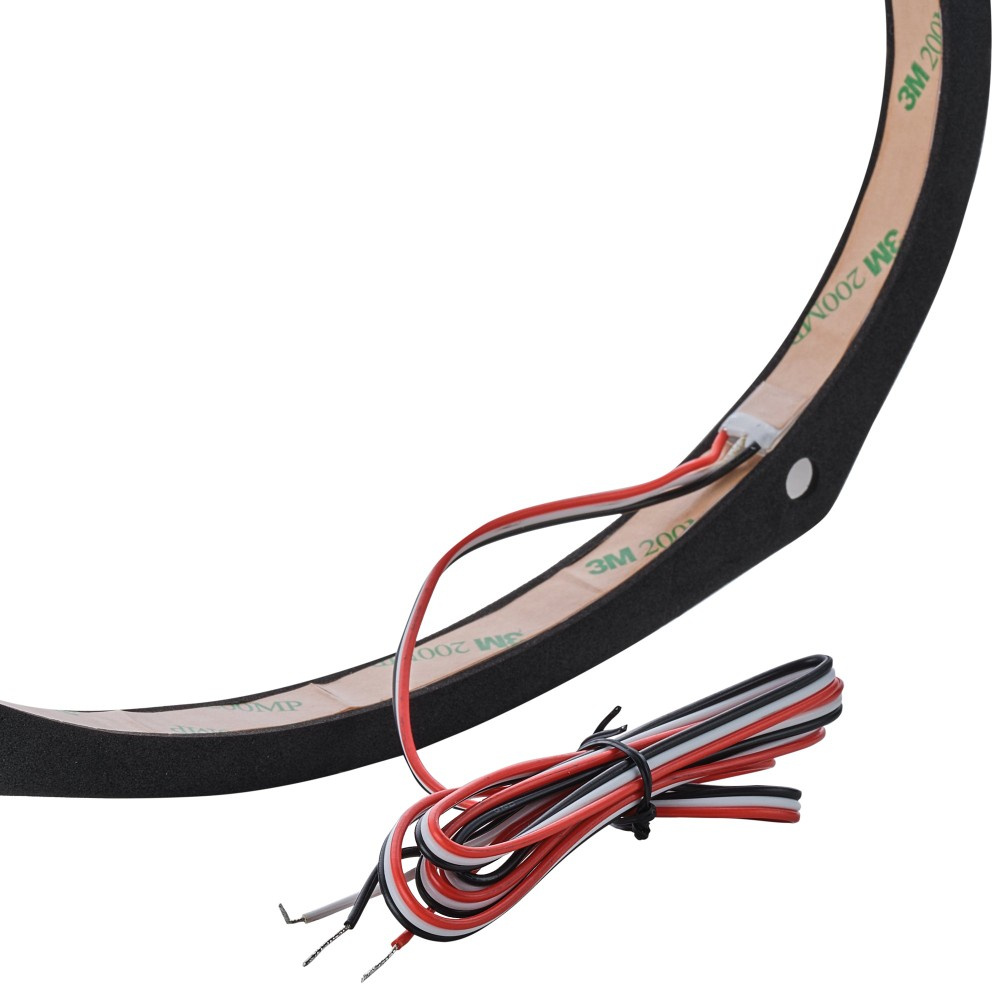 DS18 DLRING69, 6x9 tuuman digitaalinen RGB LED-rengas kaiuttimille/bassoille