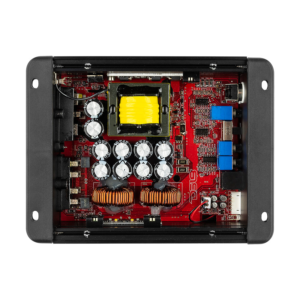 DS18 ION700.2D, kompakti kaksikanavainen päätevahvistin