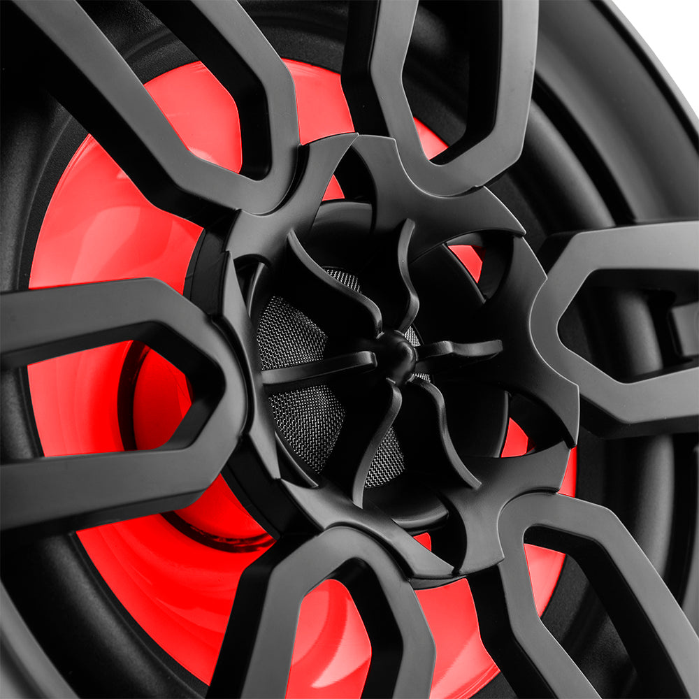 DS18 NXL-6, musta 6,5 tuuman merikaiutin LED-valolla, pari