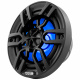 DS18 NXL-6, musta 6,5 tuuman merikaiutin LED-valolla, pari DS18 NXL-6, musta 6,5 tuuman merikaiutin LED-valolla, pari