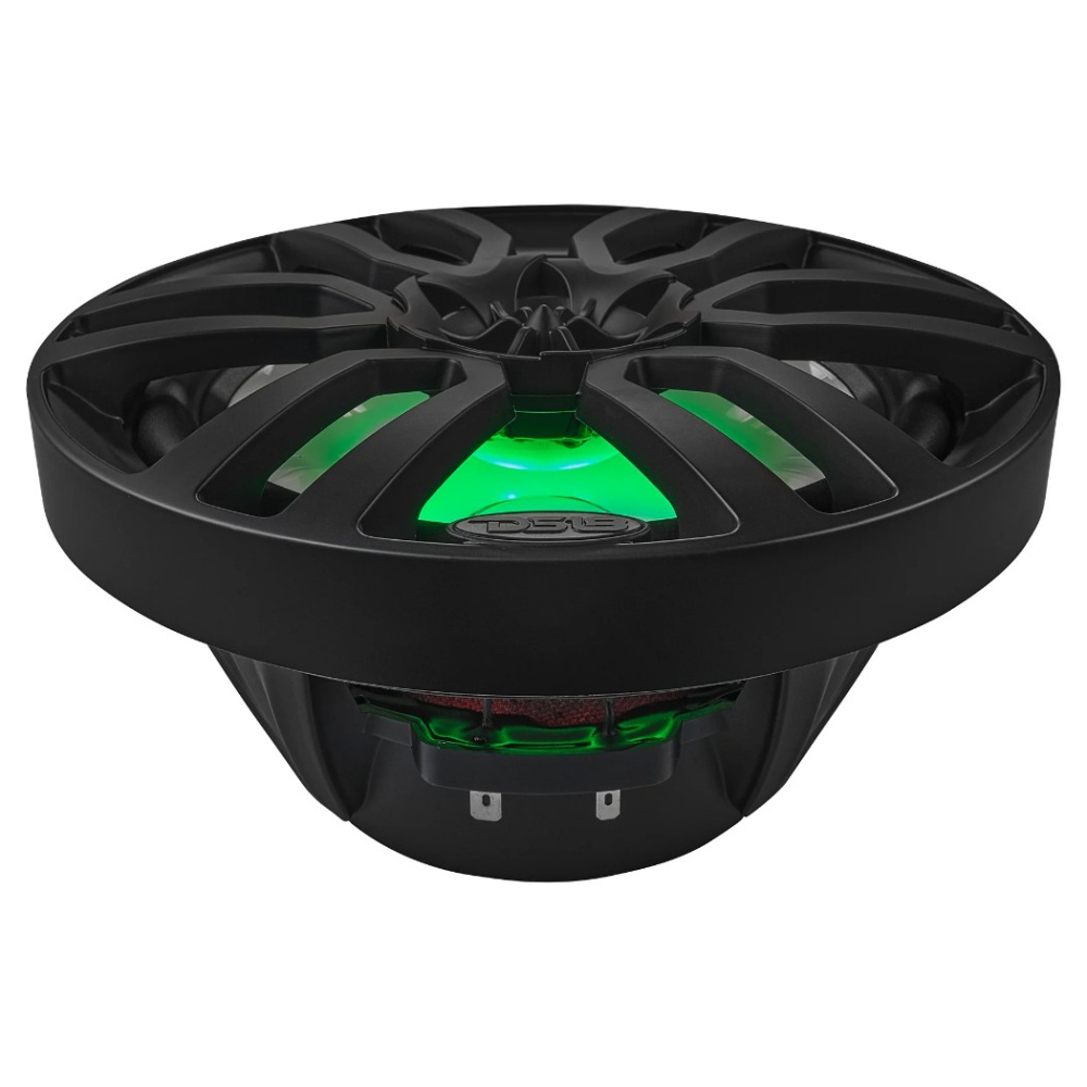 DS18 NXL-8/BK, mustat 8 tuuman merikaiuttimet LED-valolla, pari