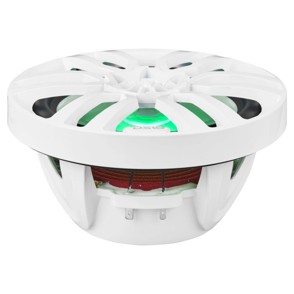 DS18 NXL-8, valkoiset 8 tuuman merikaiuttimet LEDillä, pari