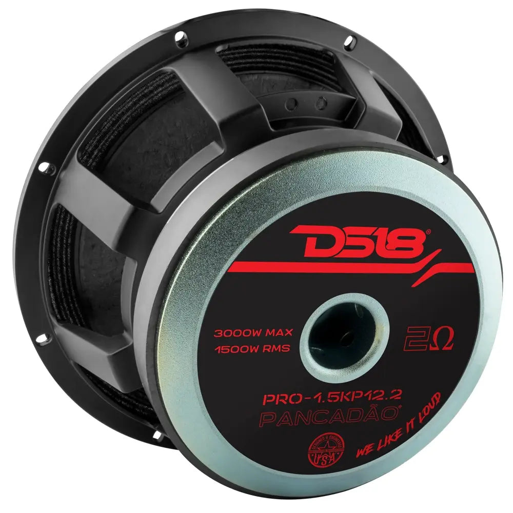 DS18 Pancadão PRO-1.5KP12.2, 12 tuuman midbassokaiutin, kpl